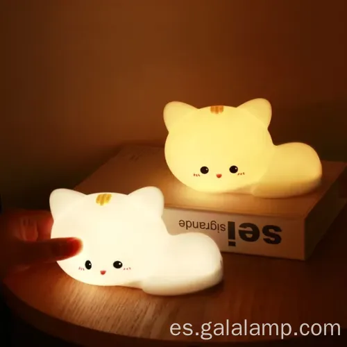 Adorable sensor táctil Cat Night Light
